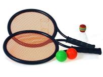 Opakowanie Rakietki z piłeczkami piankowymi i lotką