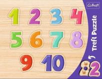 Opakowanie Ramkowe układanki kształtowe - Cyferki TREFL