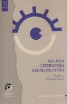 Okładka książki Religia literatura hermeneutyka