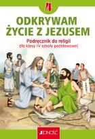 Okładka książki Religia Odkrywam życie z Jezusem podręcznik dla klasy 4 szkoły podstawowej