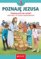 Okładka książki Religia Poznaję Jezusa podręcznik dla klasy 3 szkoły podstawowej
