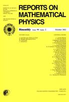 Opakowanie Reports On Mathematical Physics 90/2 Eksport