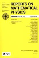 Opakowanie Reports on Mathematical Physics 90/3/2022 Polska