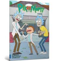 Okładka książki Rick i Morty Tom 3 (wer. ukraińska)