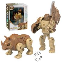 Opakowanie Robot transformujący nosorożec