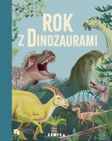 Okładka książki Rok z dinozaurami