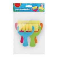 Opakowanie Rolka malarska dla dzieci Keyroad, 4szt. mix wzorów