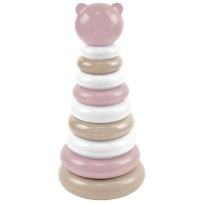 Opakowanie Różana Wata Cukrowa Misiowa piramidka