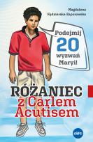 Okładka książki Różaniec z Carlem Acutisem