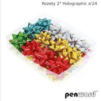 Opakowanie Rozety holographic (24szt)