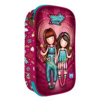 Opakowanie Rozkładany 4-Częściowy Piórnik z Wyposażeniem