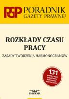 Okładka książki Rozkłady czasu pracy Zasady tworzenia harmonogramów