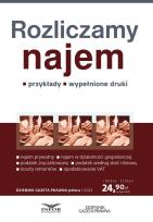 Okładka książki Rozliczamy najem. DGP Poleca 1/2023