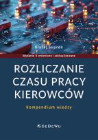 Okładka książki Rozliczanie czasu pracy kierowców w.2 zmienione