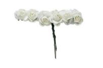 Opakowanie Różyczki papierowe białe