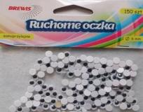 Opakowanie Ruchome oczka 6mm 150szt