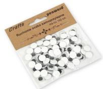 Opakowanie Ruchome oczka samoprzylepne 10mm 100szt
