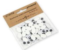 Opakowanie Ruchome oczka samoprzylepne 10x15mm 60szt