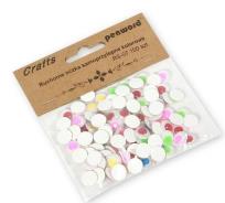 Opakowanie Ruchome oczka samoprzylepne kolorowe 10mm 100szt