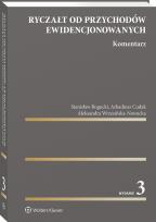 Okładka książki Ryczałt od przychodów ewidencjonowanych. Komentarz