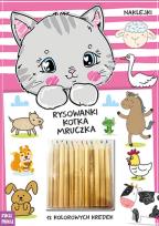 Okładka książki Rysowanki kotka Mruczka