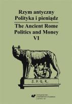 Okładka książki Rzym antyczny. Polityka i pieniądz T.6