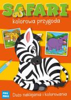 Okładka książki Safari. Kolorowa przygoda
