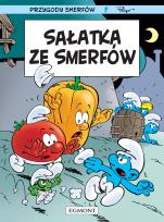 Okładka książki Sałatka ze Smerfów. Smerfy Komiks
