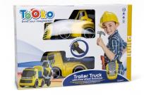 Opakowanie Samochód ciężarowy z buldożerem