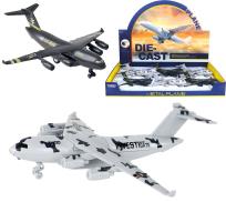Opakowanie Samolot metalowy wojskowy światło dźwięk MIX