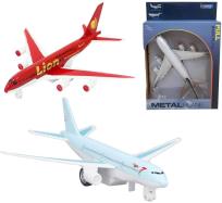 Opakowanie Samolot metalowy z dźwiękiem i napędem MIX