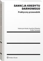 Okładka książki Sankcja kredytu darmowego. Praktyczny przewodnik