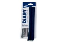 Opakowanie Saszetka na zeszyt mini z gumką granatowa 20x45cm