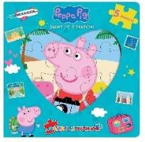 Okładka książki ŚĄwinka Pep. Książka z puzzlami. Świat do odkrycia