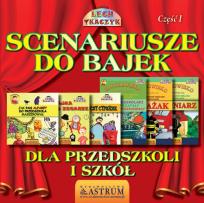 Okładka książki Scenariusze do bajek dla przedszkoli i szkół T.1