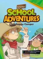 Okładka książki School Adventures Level 1 cz.2 Unhappy Camper + CD