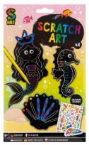 Opakowanie Scratch Art zwierzątka do rysowania 4 sztuki