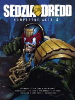 Okładka książki *Sędzia Dredd Kompletne akta 4