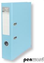 Opakowanie Segregator A4 z okuciem 7,5cm niebieski pastelowy