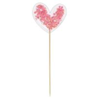 Opakowanie Serce z konfetti na piku