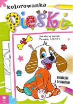 Okładka książki Seria z brokatem Pieski