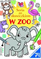 Okładka książki Seria ze słoneczkiem. W zoo
