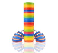 Opakowanie Serpentyna Tęczowe paski 4m