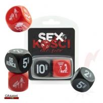 Opakowanie Sex kości czerwone - dla par