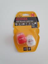 Opakowanie Silikonowe lampki rowerowe na przód i tył