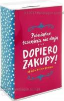 Opakowanie Skarbonka Happy - Zakupy