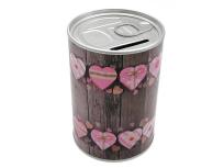 Opakowanie Skarbonka metalowa 11x7,5cm