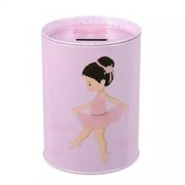 Opakowanie Skarbonka metalowa okrągła Ballerina