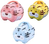 Opakowanie Skarbonka metalowa z motywem tygrysa MIX