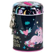 Opakowanie Skarbonka z kłódką Jednorożec 13